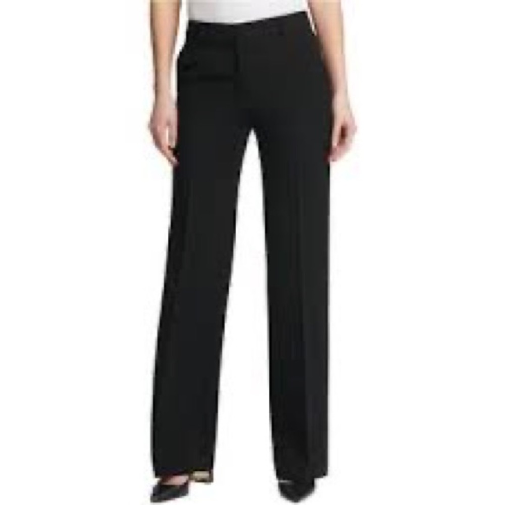 DKNY DRESS PANTS WITH WIDE LEG.